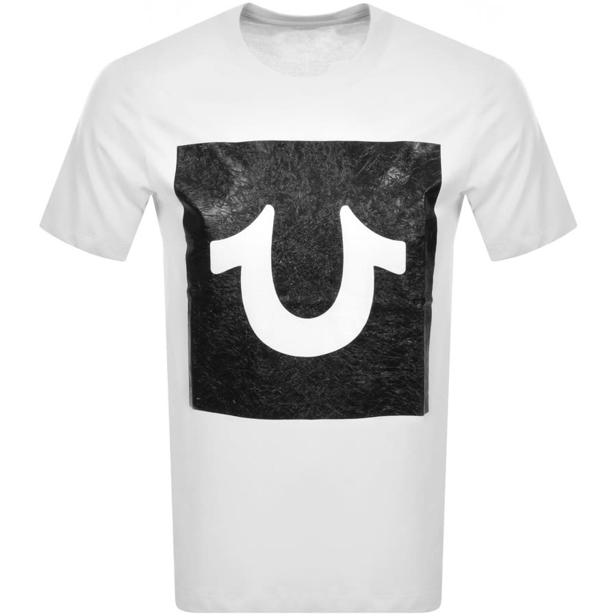 Alternative Image for ProductTrue Religion Foil Box Logo T Shirt White1